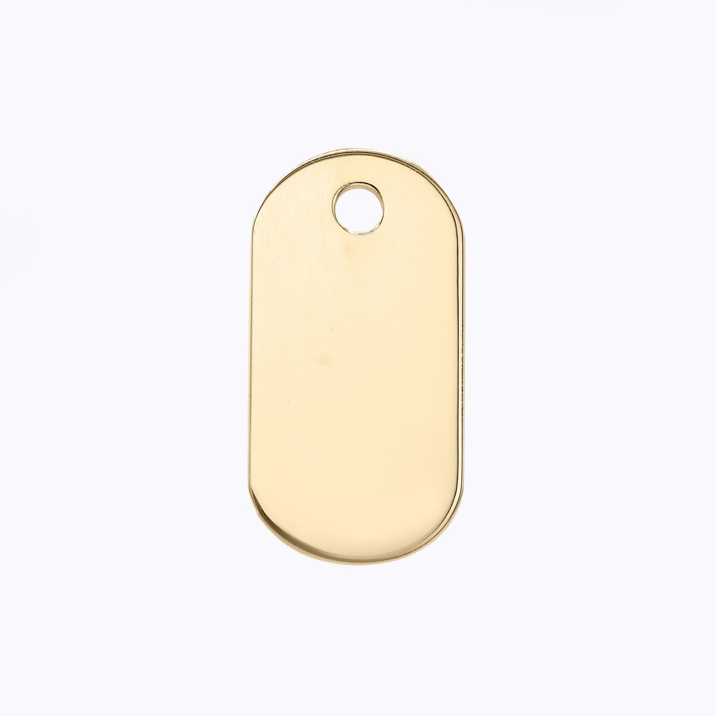9ct Gold Dog Tag