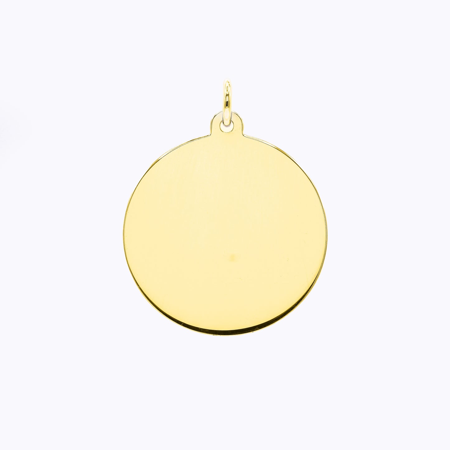 18ct Gold Charm Round
