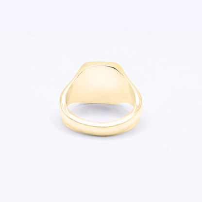 9ct Gold Signet Cushion