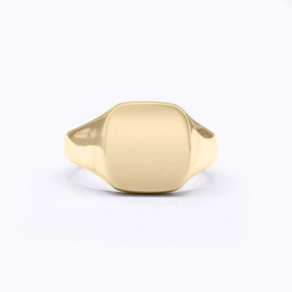 9ct Gold Signet Cushion