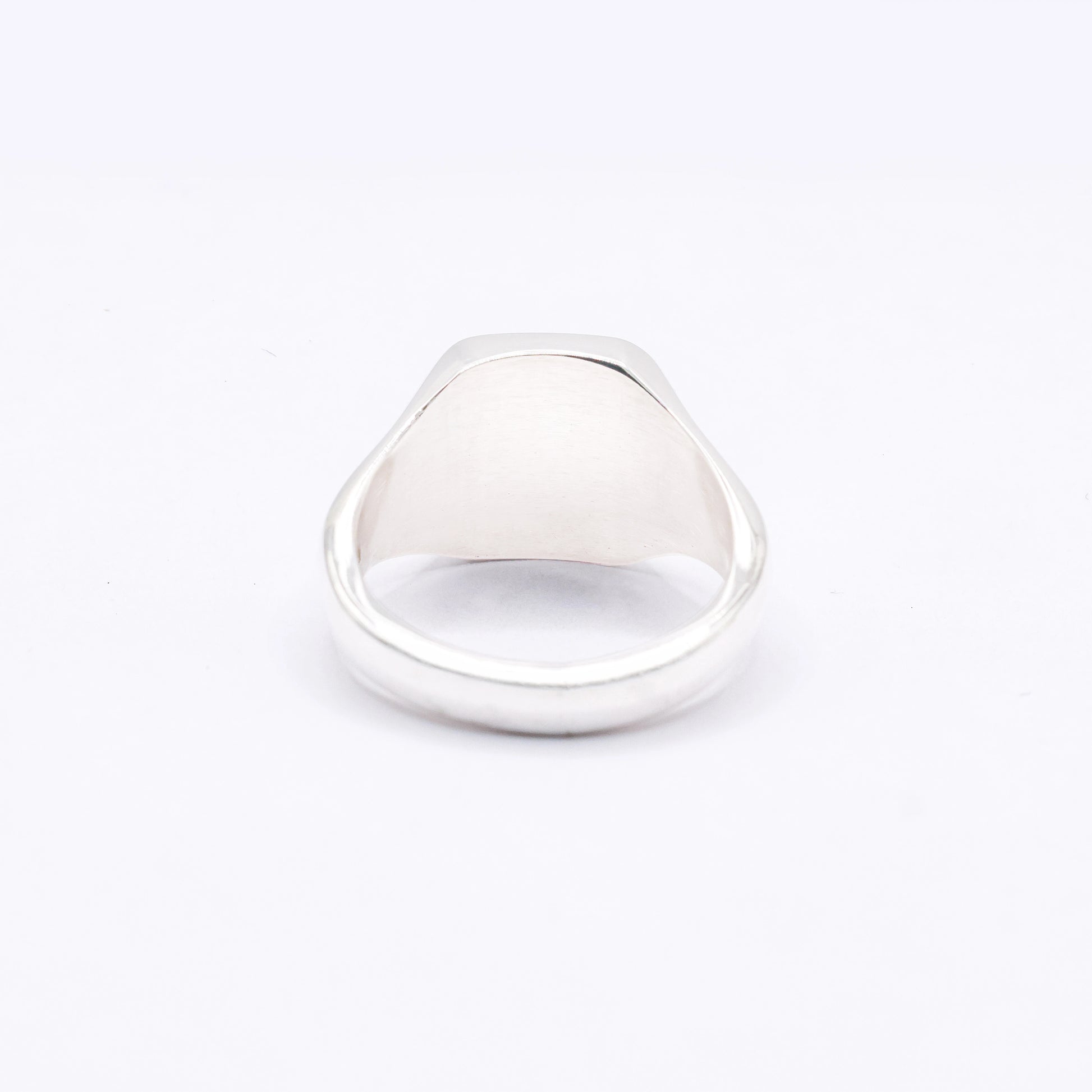 Silver Signet Cushion 11mm x 11mm