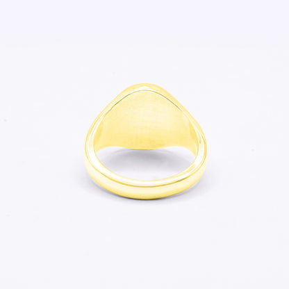 18ct Gold Signet Oval