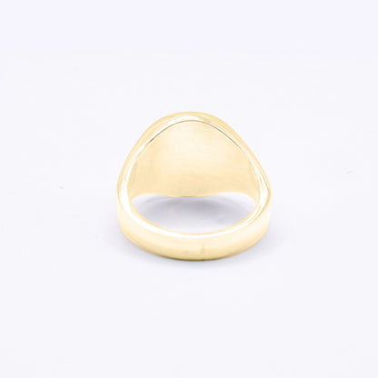 9ct Gold Signet Round