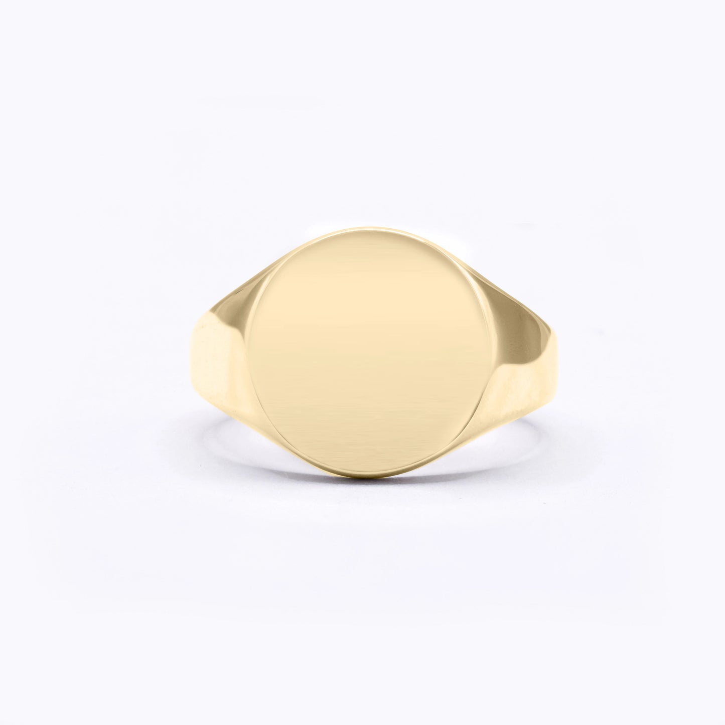 9ct Gold Signet Round