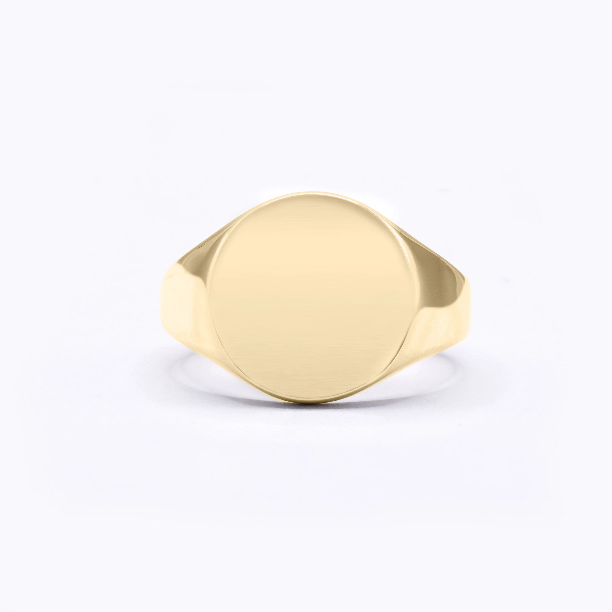 9ct Gold Signet Round