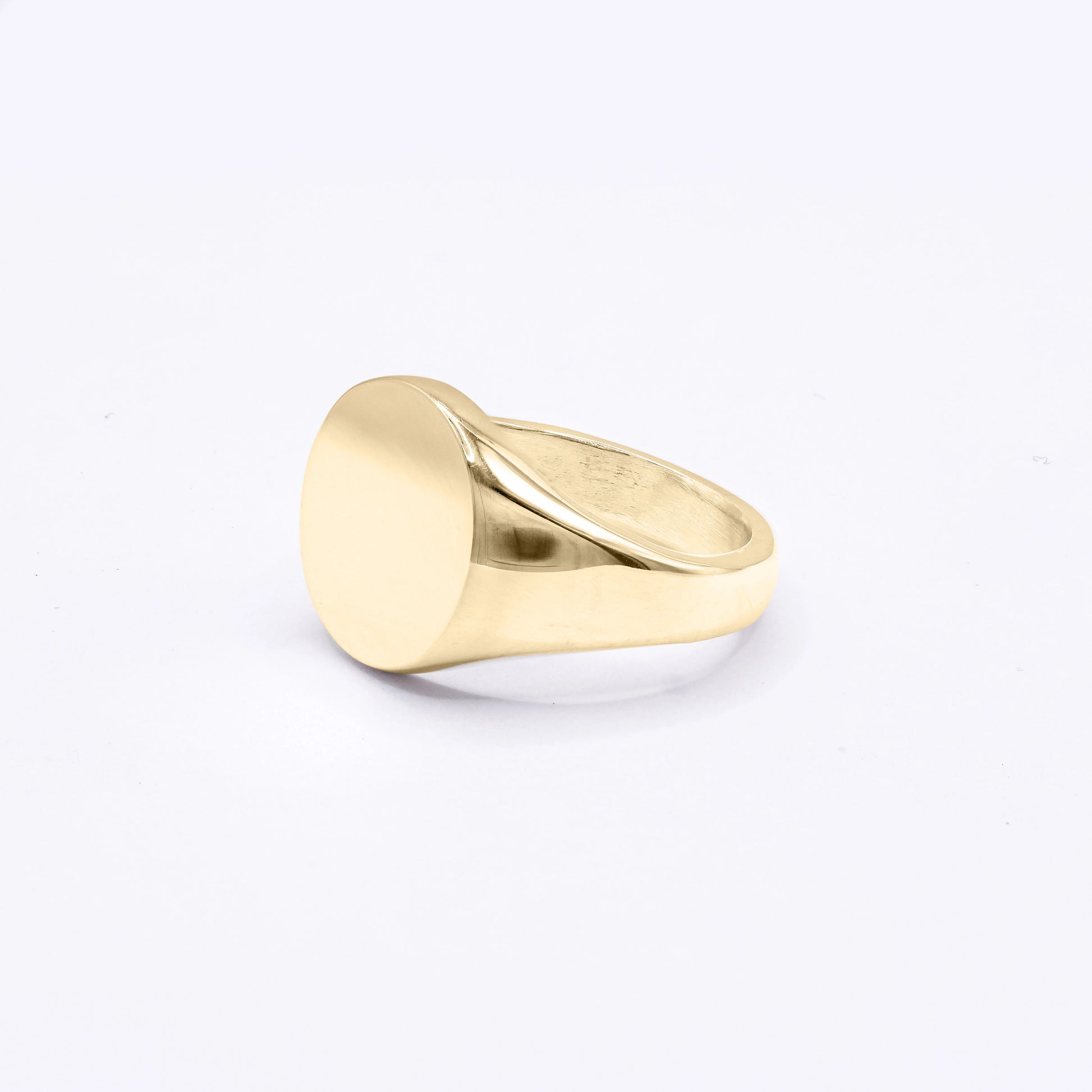9ct Gold Signet Round