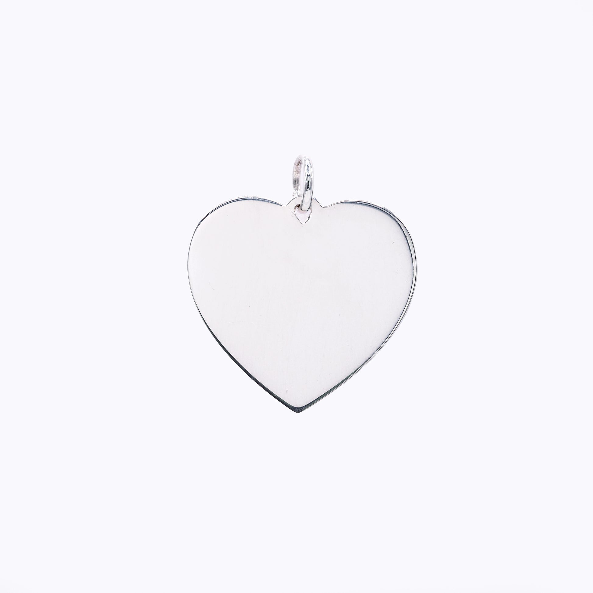 Platinum Charm Heart