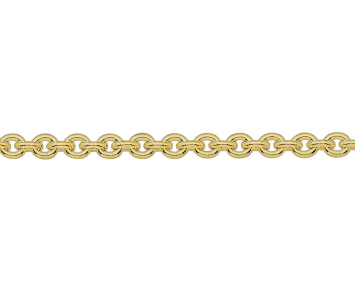 18ct Gold Charm Round