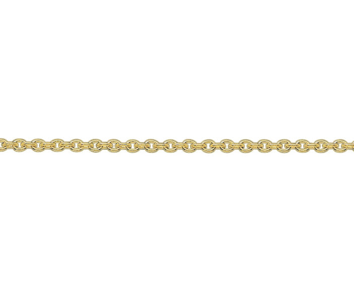 9ct gold Pendant Round