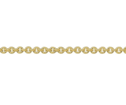9ct gold Pendant Round