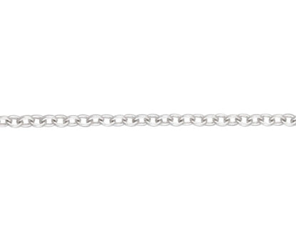 Silver Charm Round 13mm